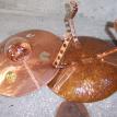 Signed & dated Copper Art UFO