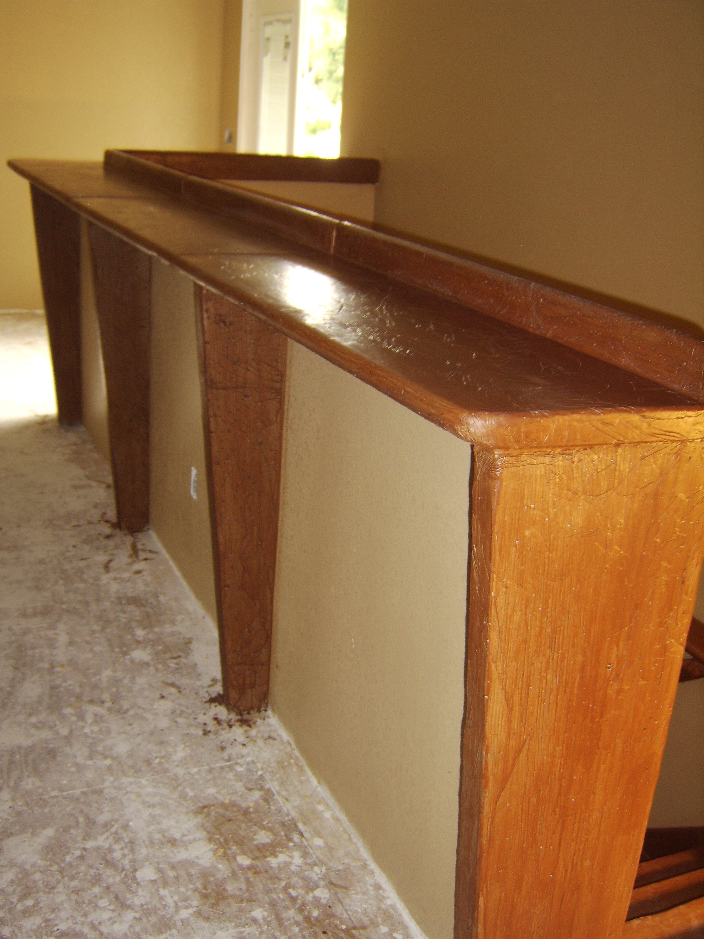 custom concrete countertop