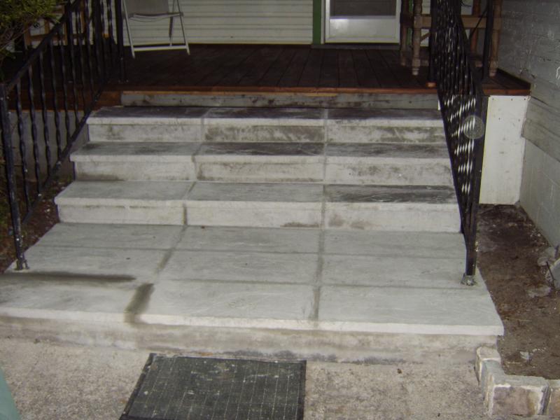 creative concrete steps